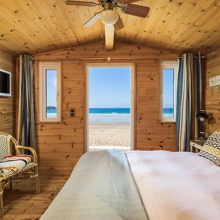Tolcarne Beach Cabins-2